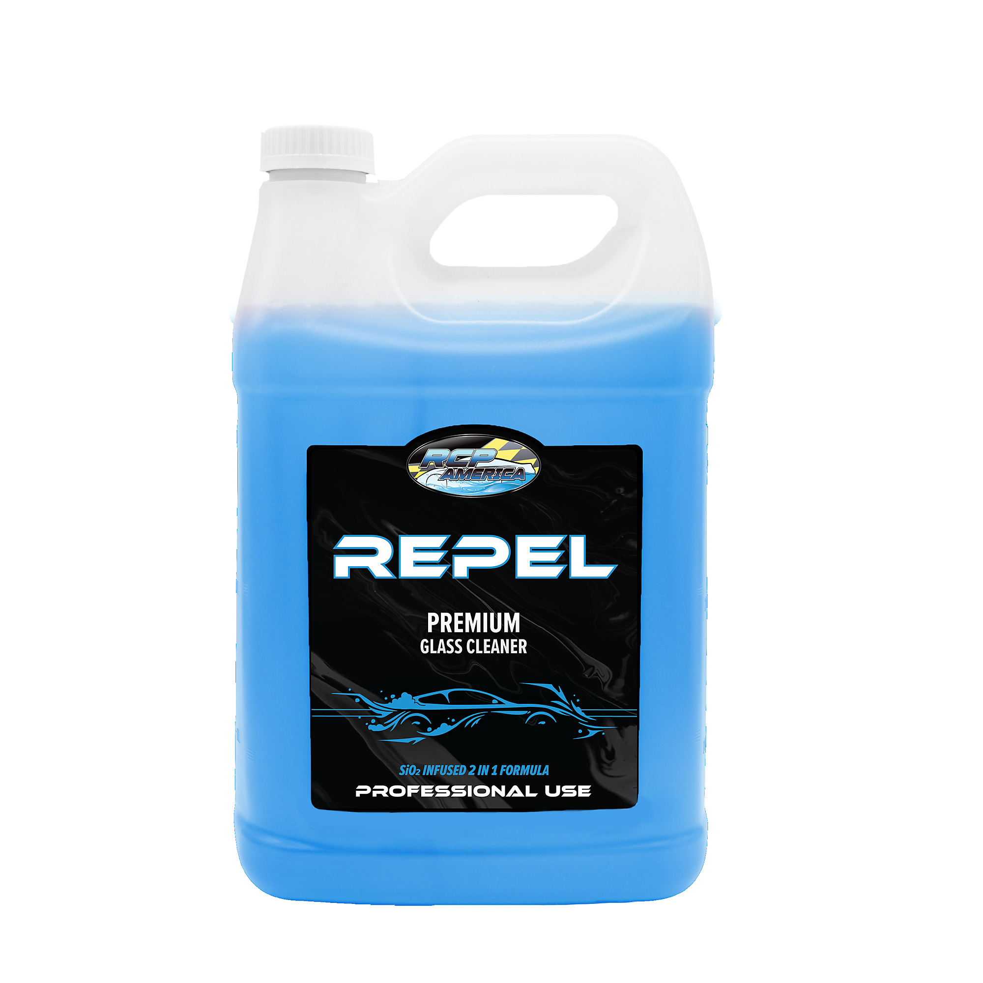RCP America, Ceramic Glass Cleaner with hydrophobic properties, Included (qty.) 1 Gallons 1 Gal, Model# 8201